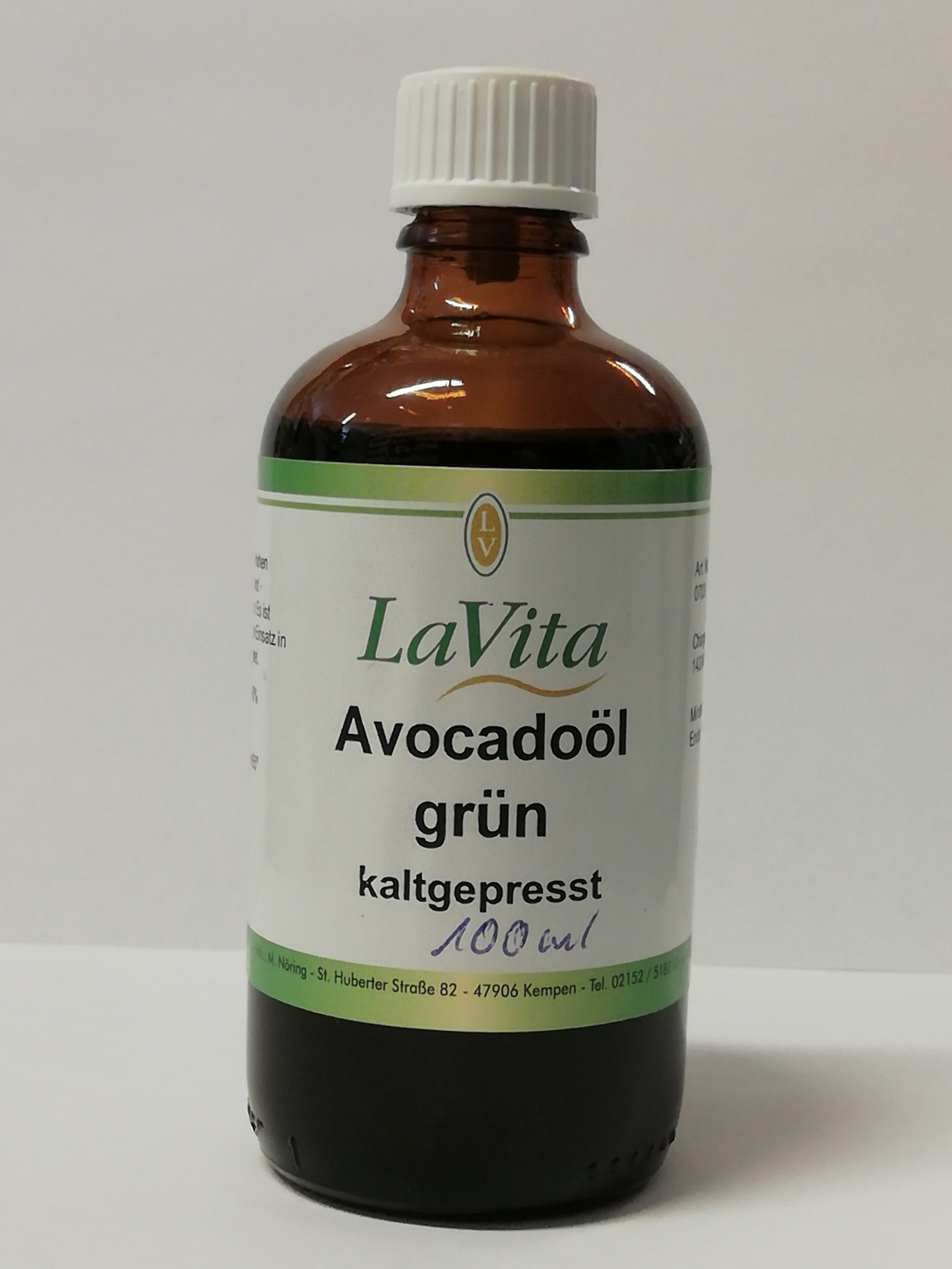 LaVita Avocadoöl grün kaltgepresst