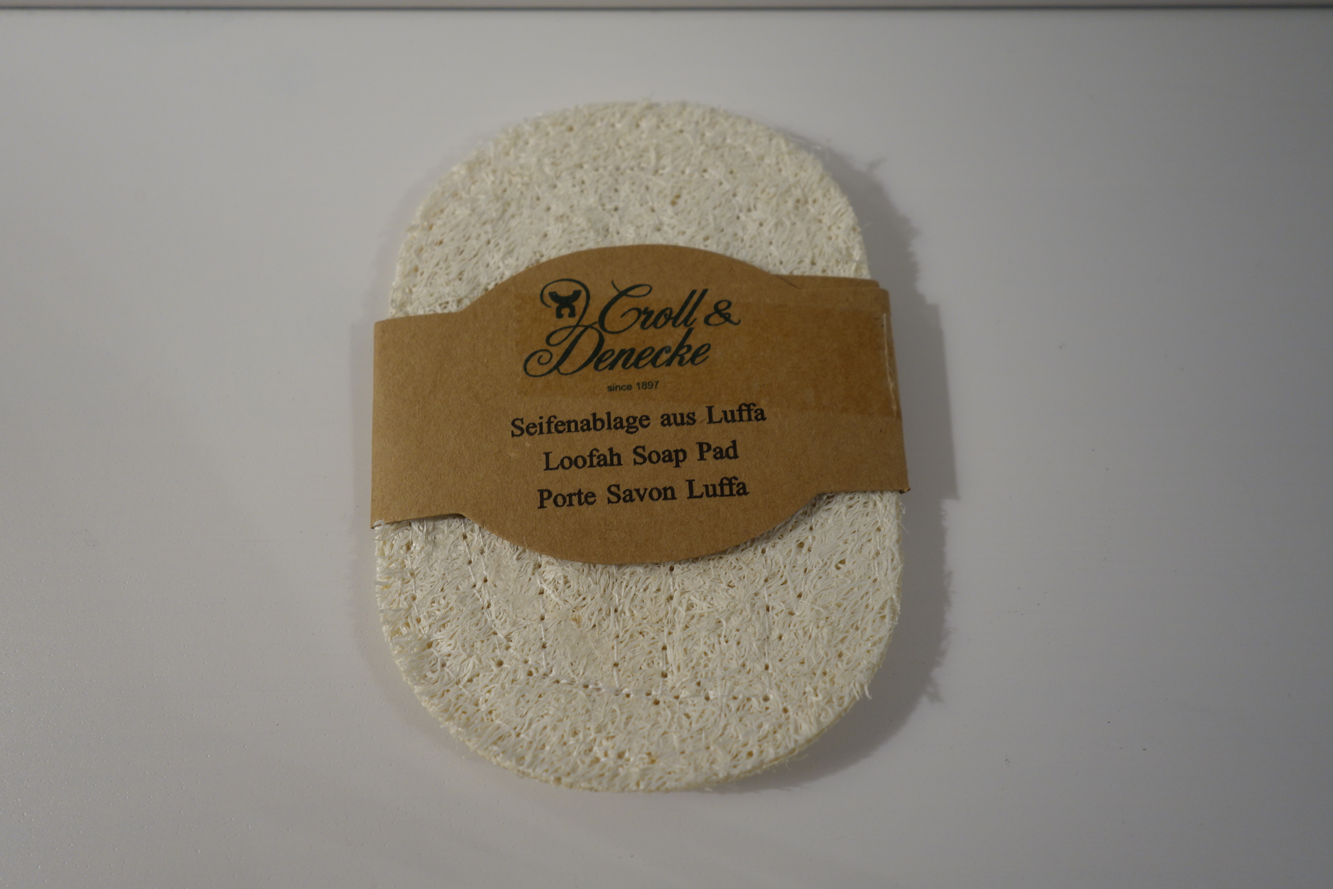 Seifenablage aus Luffa oval Groll & Denecke