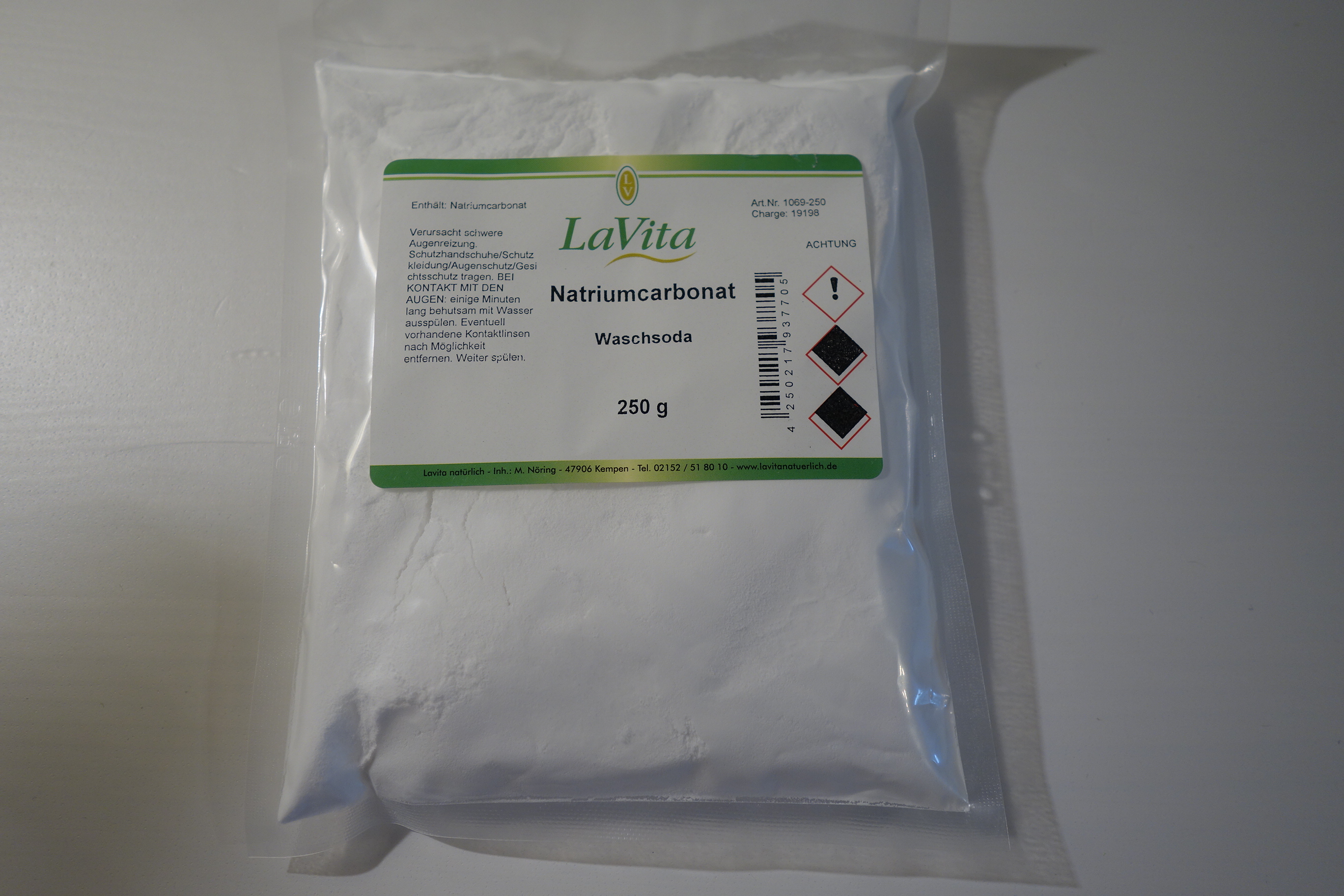 LaVita Natriumcarbonat Waschsoda 250g I 1000g