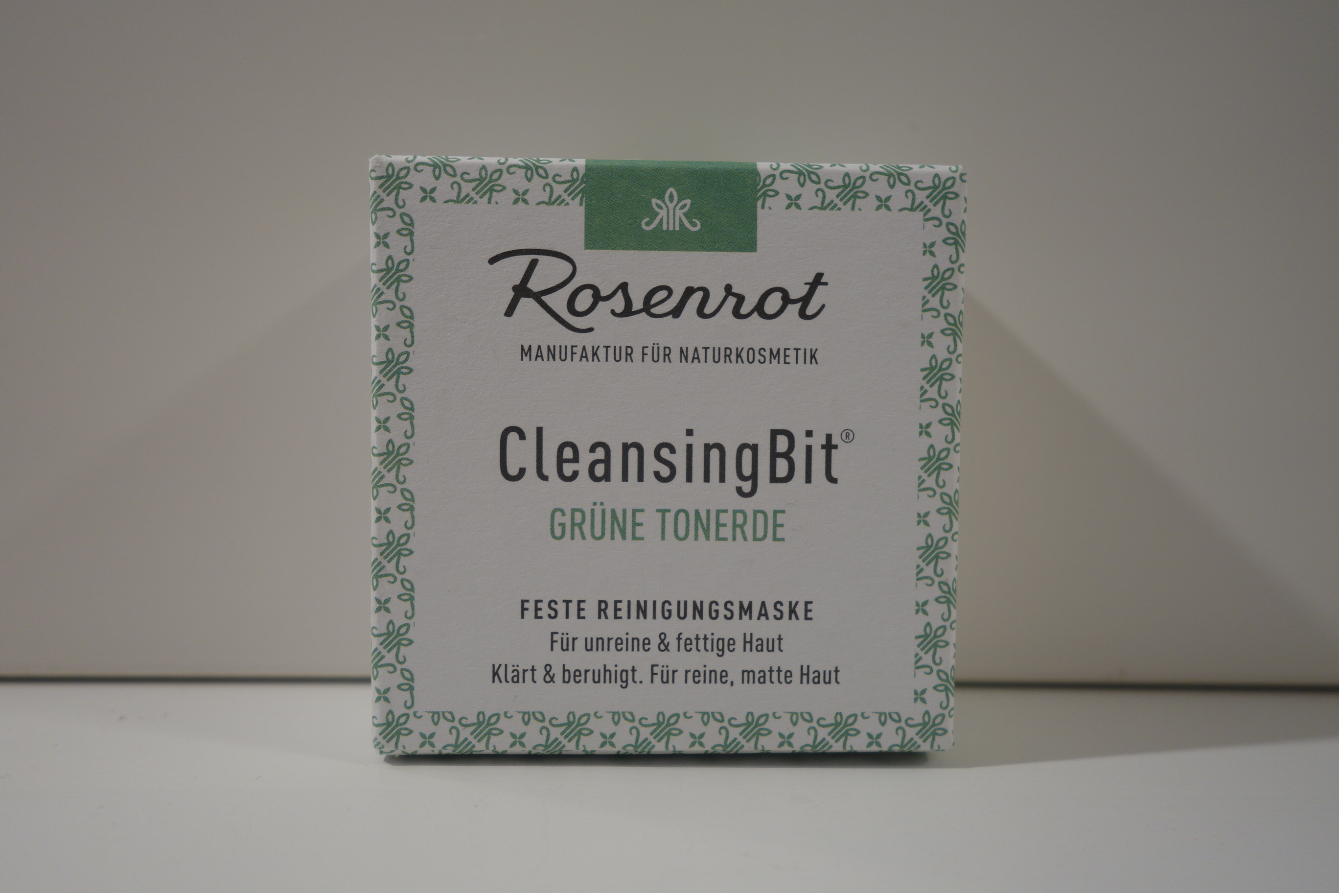 Rosenrot CleansingBit grüne Tonerde 65g