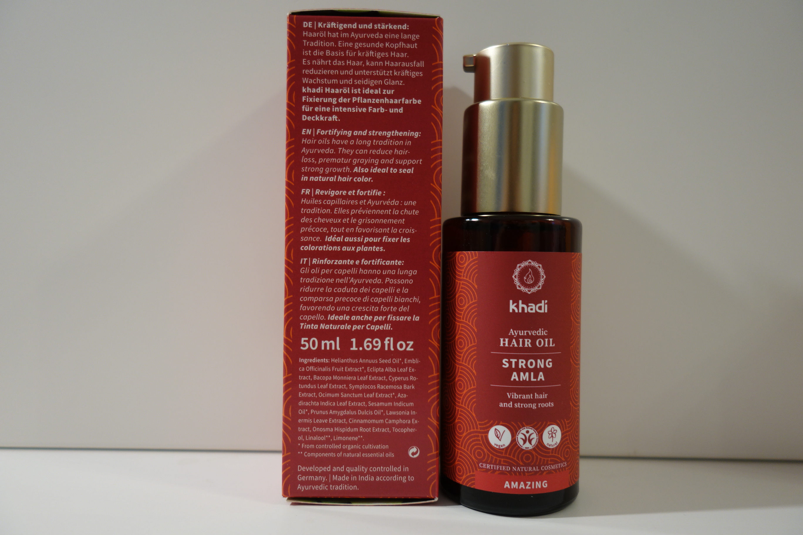 khadi Ayurvedisches Haaröl STRONG AMLA 50ml