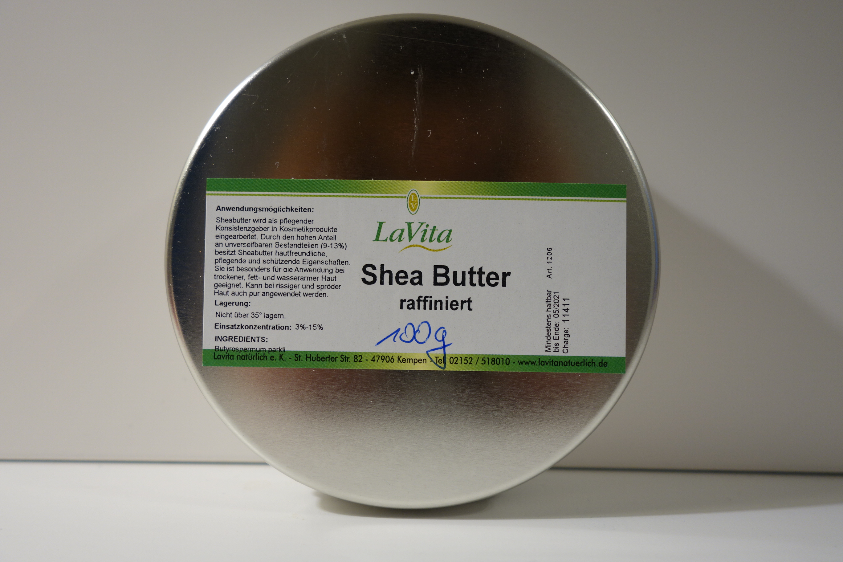 LaVita Shea Butter raffiniert