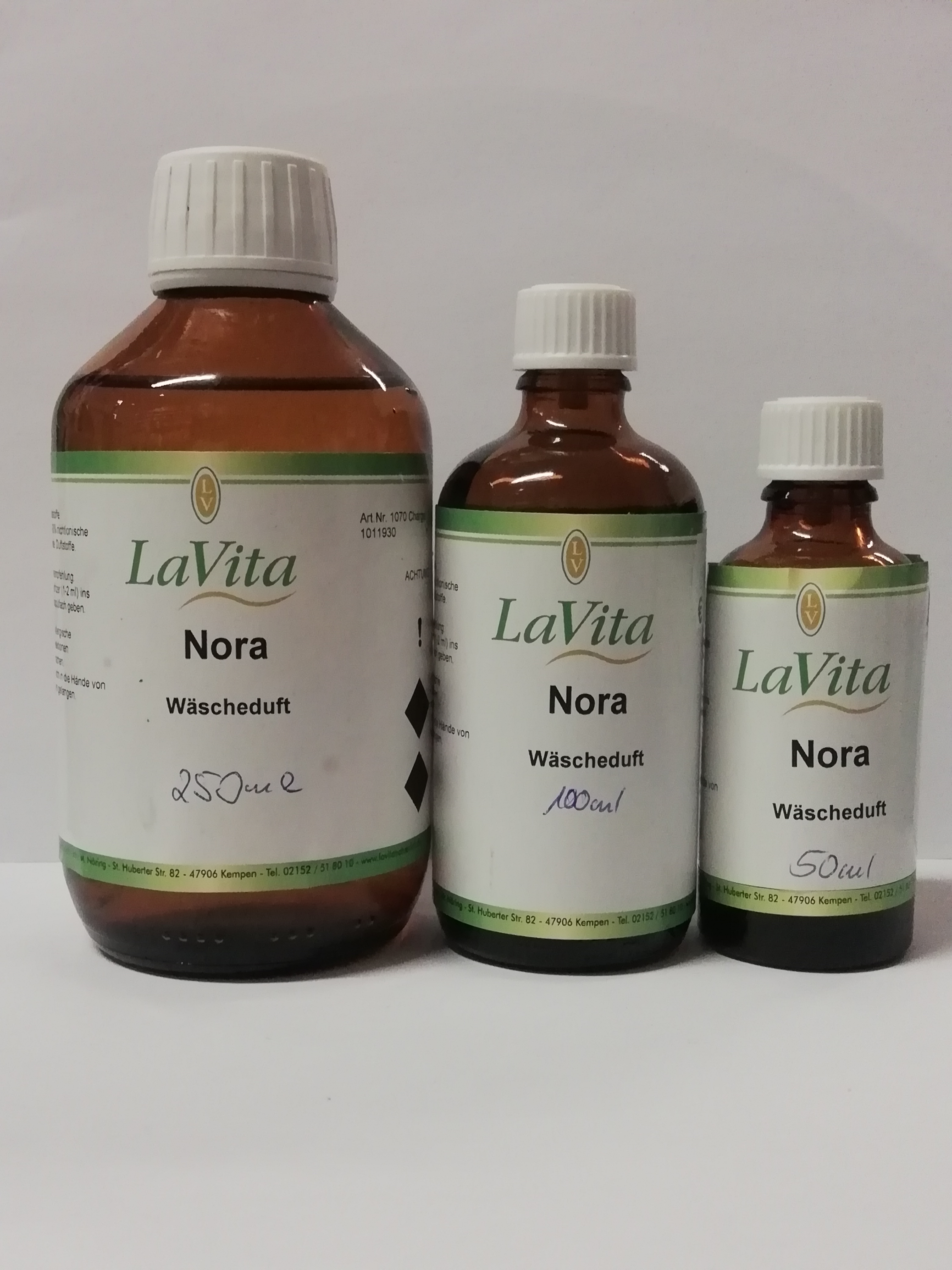 Wäscheduft / Waschmittelparfüm Nora LaVita 50ml I 100ml I 250ml