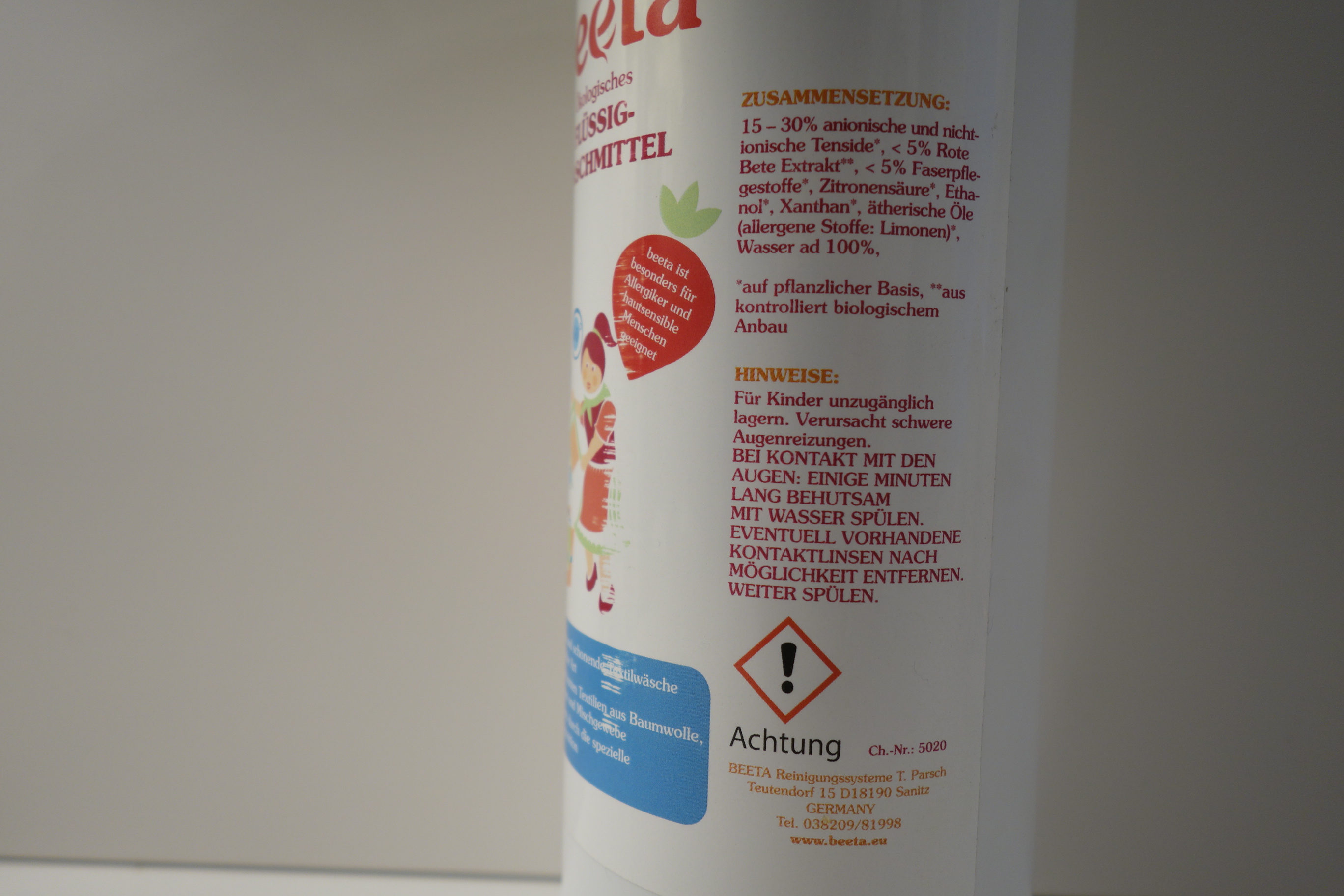 beeta Waschmittel 1000ml