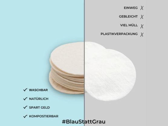 Chinchilla® wiederverwendbare Abschminkpads