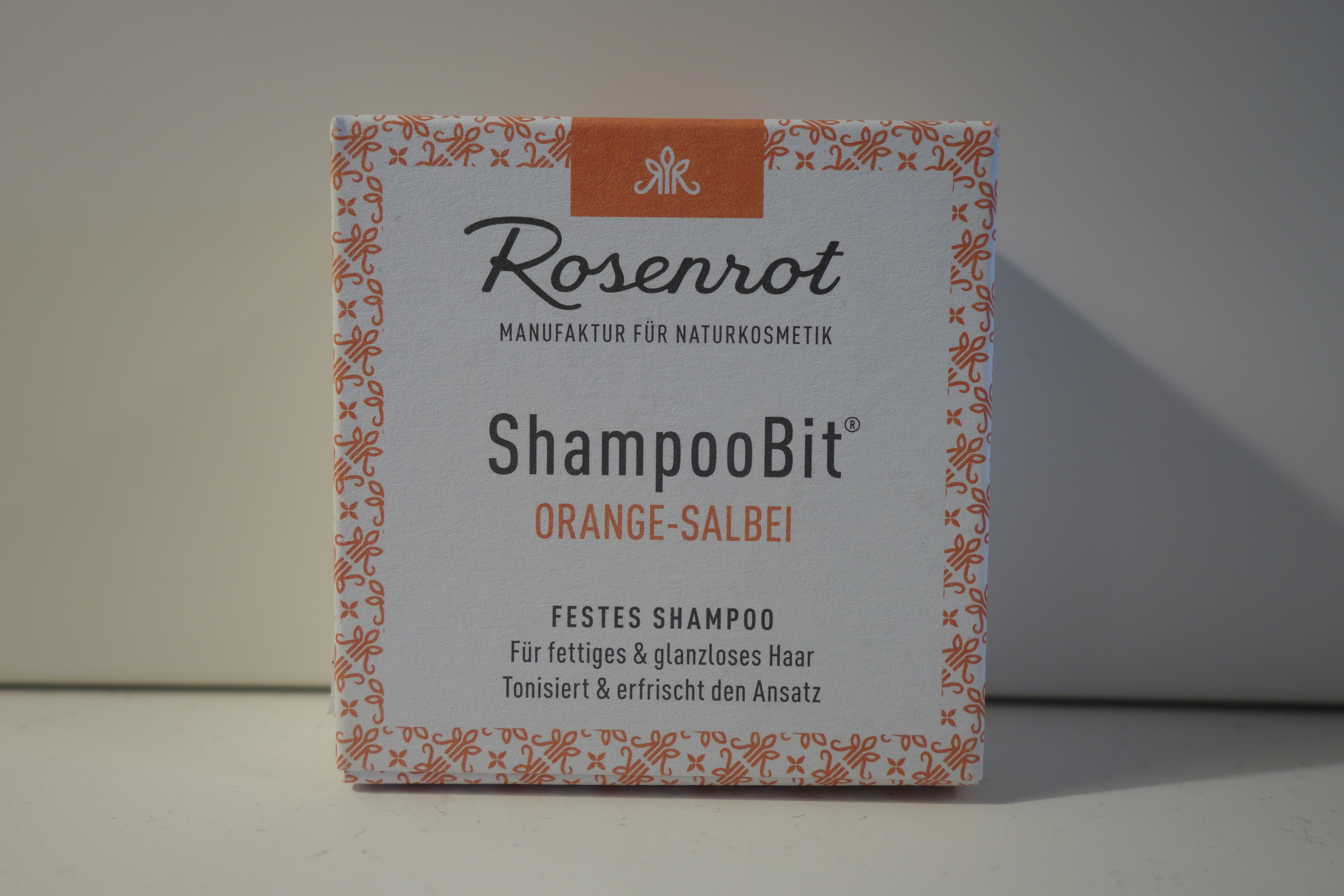 Rosenrot ShampooBit  Orange Salbei 60g