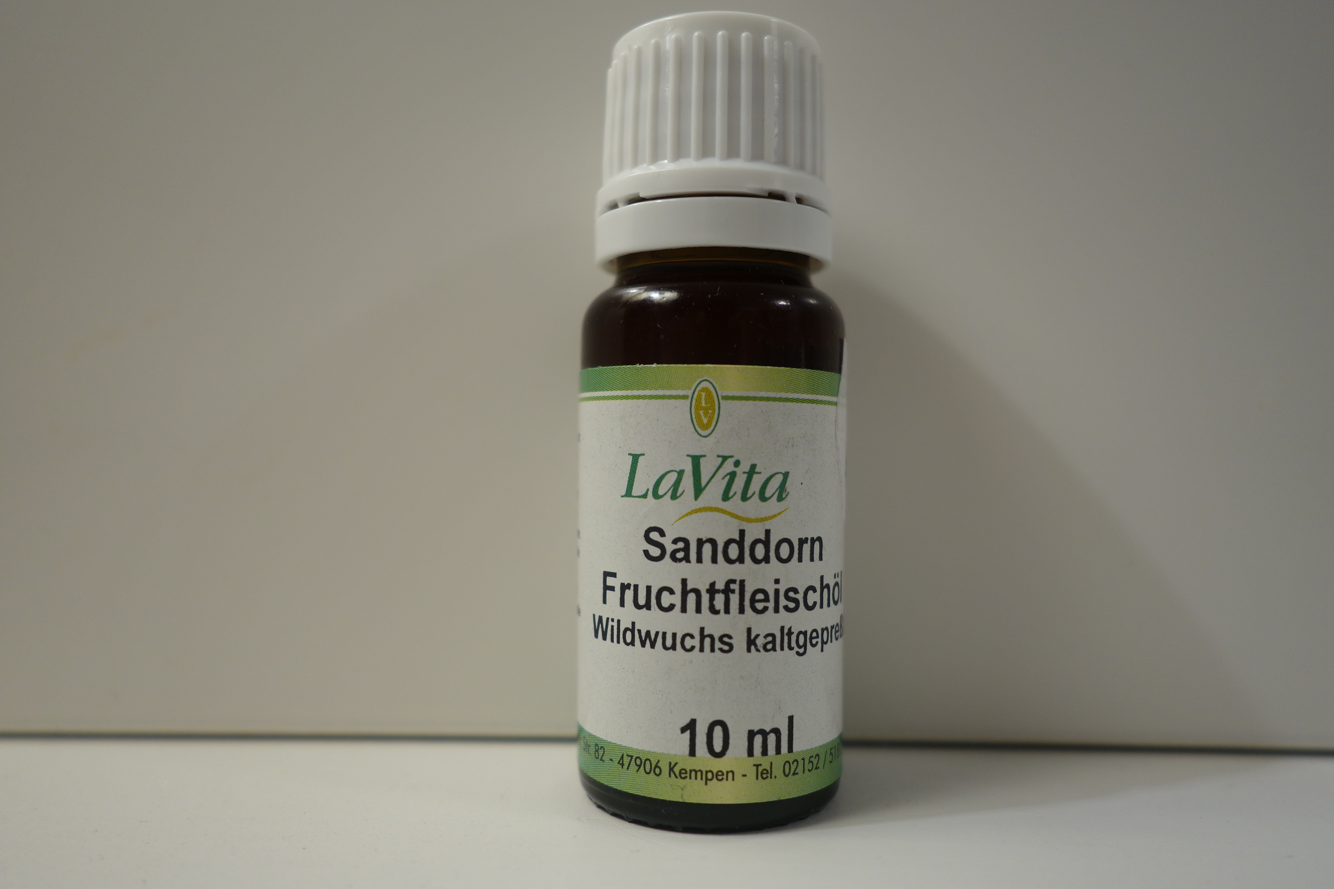 LaVita Sanddorn Fruchtfleischöl Wildwuchs kaltgepresst 10ml
