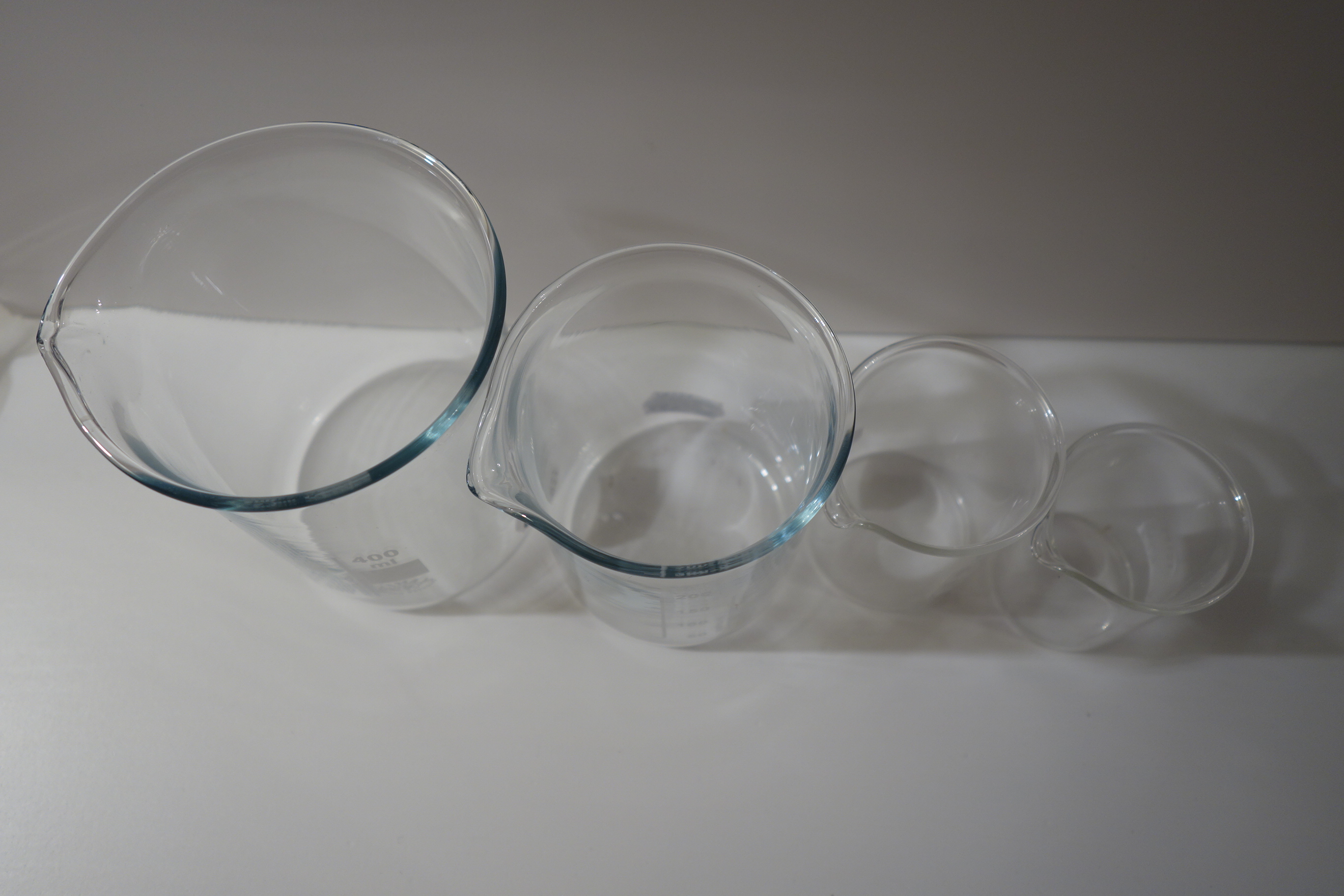 Becherglas Rührglas 50ml / 100ml / 250ml / 400ml