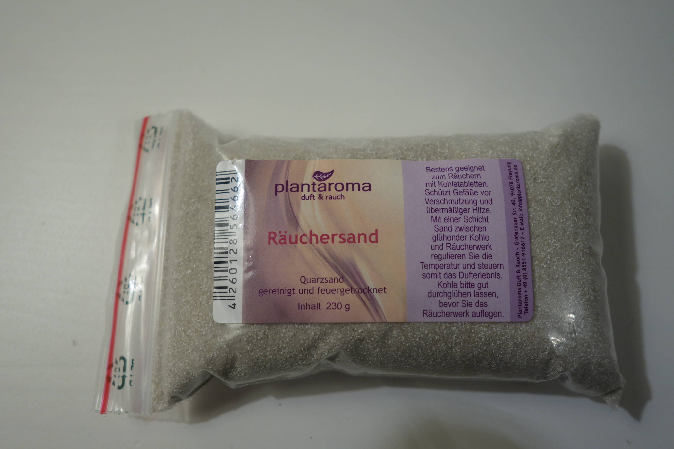 plantaroma Räuchersand gereinigt u. feuergetrocknet 230g