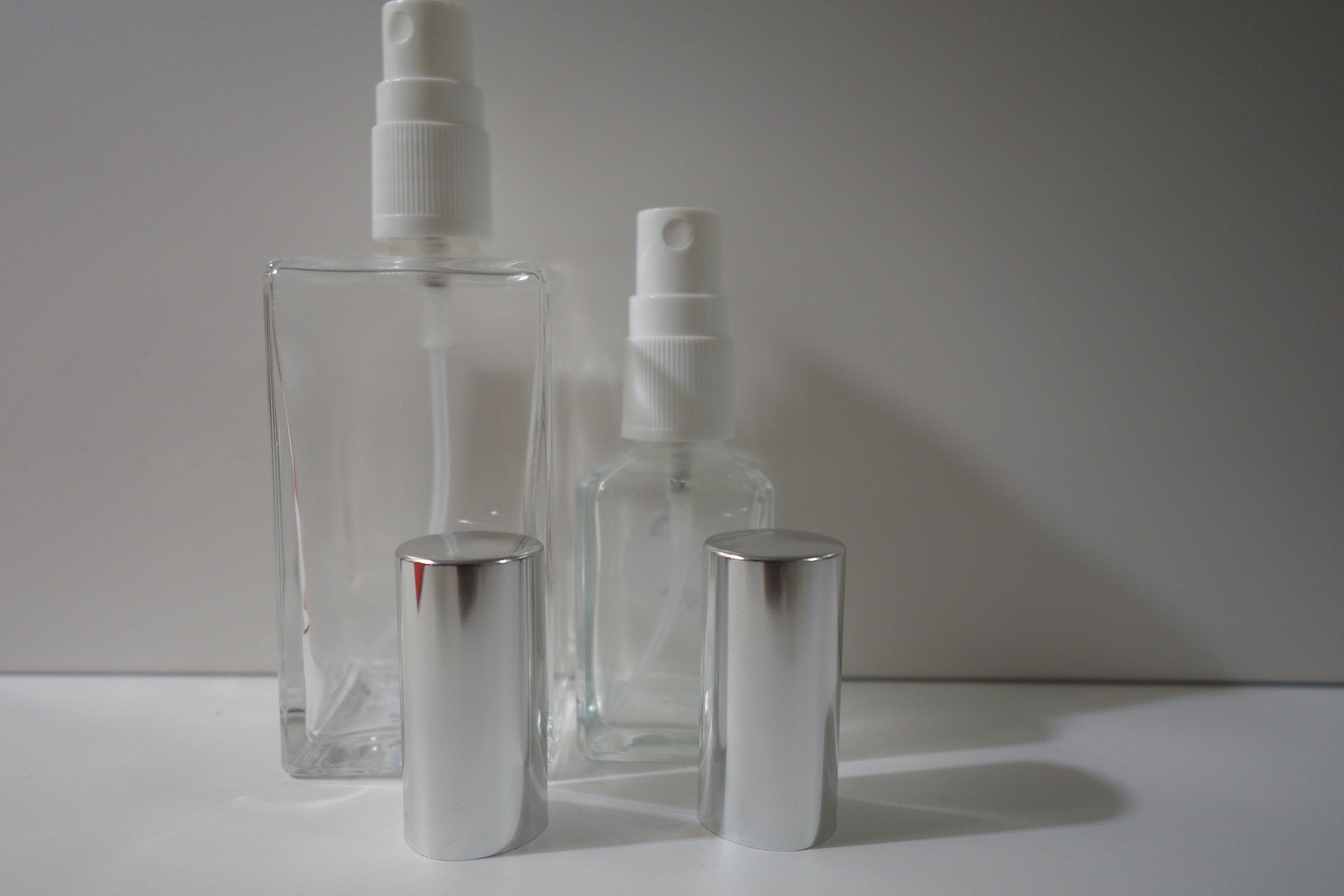 LaVita Zerstäuber quadratisch Glas klar 30ml I 100ml