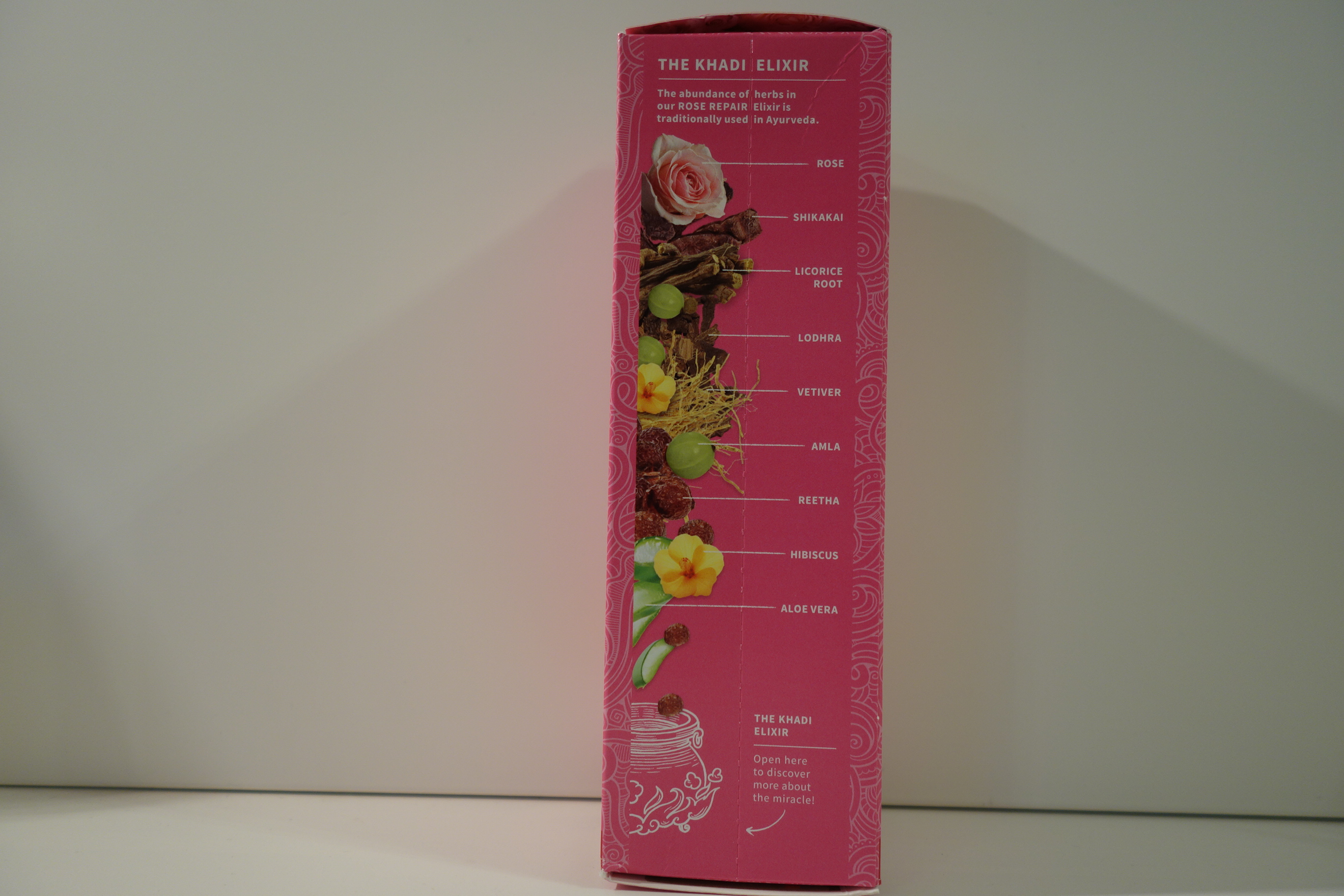 AYURVEDISCHES ELIXIER SHAMPOO ROSE REPAIR khadi