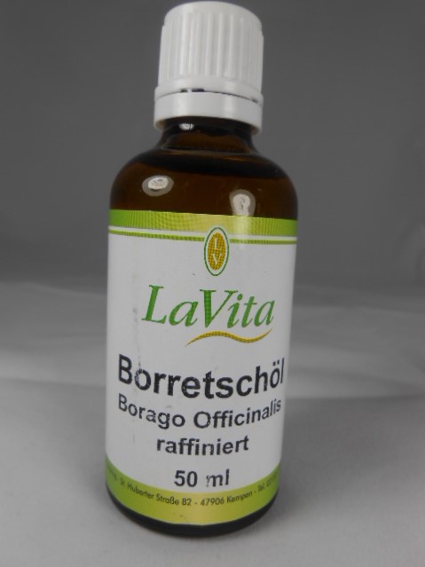 Borretschöl raffiniert
