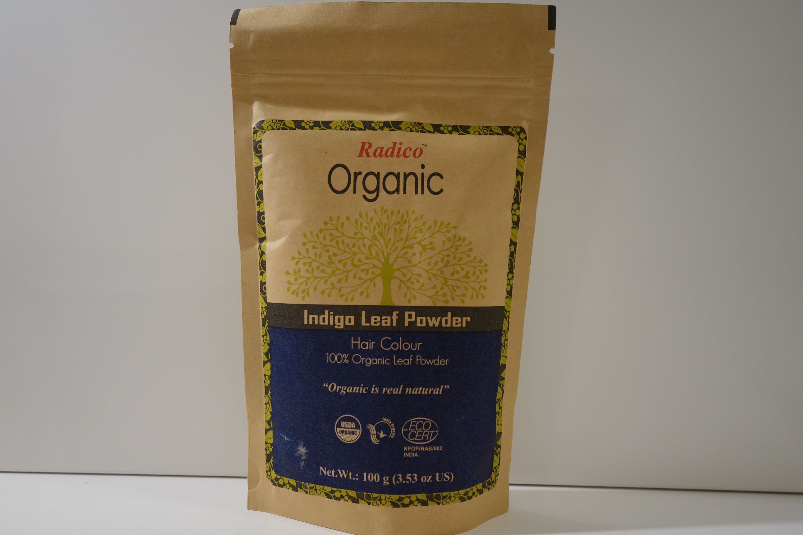 Radico Kräuterpackung Indigo Leaf Powder 100g