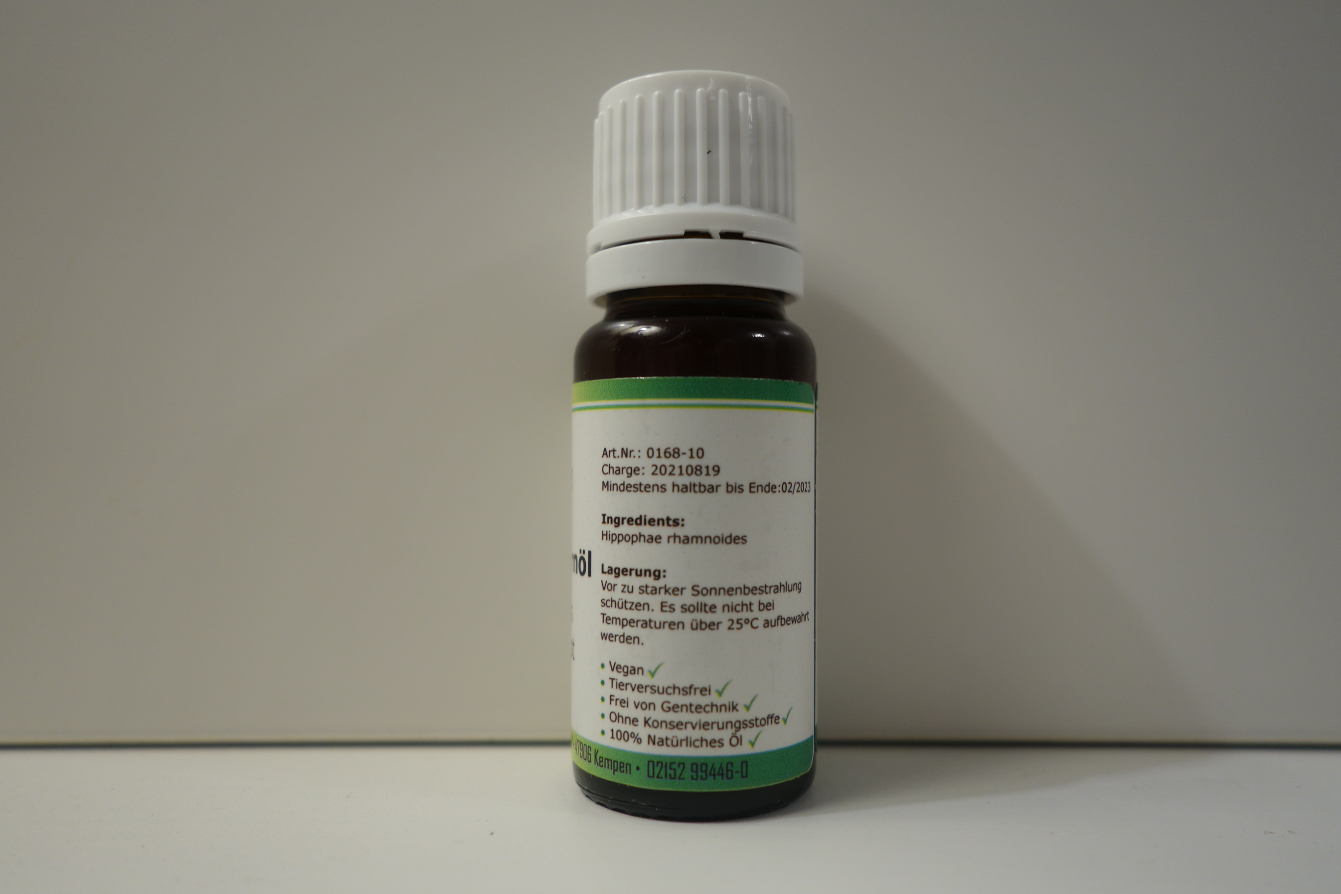 LaVit Sanddornkernöl Wildwuchs kaltgepresst 10ml