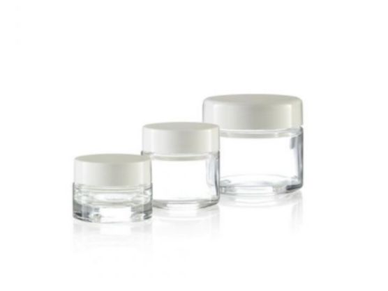 Spinnrad Glasdose klar