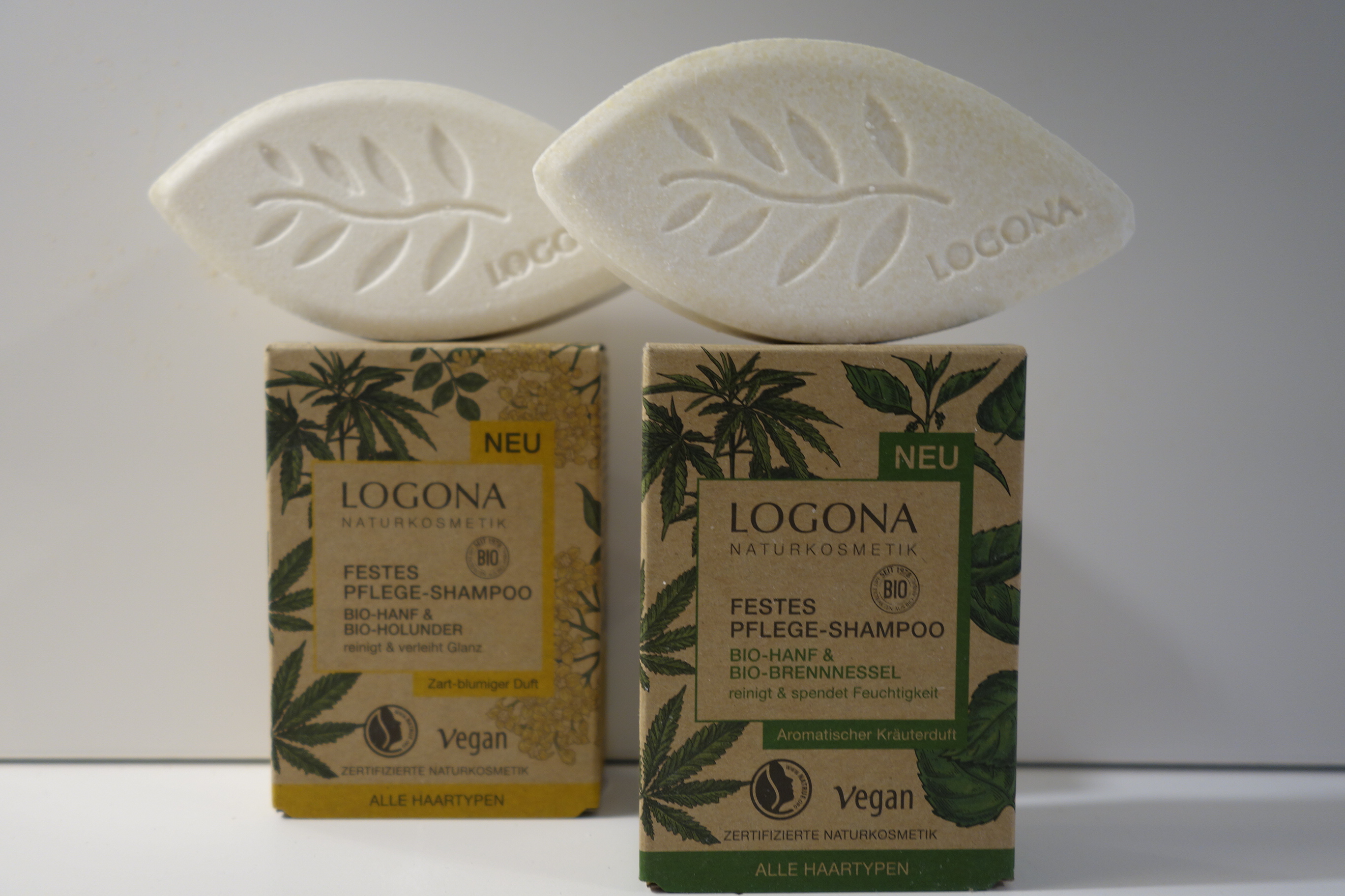 LOGONA FESTES PFLEGE-SHAMPOO Bio-Hanf & Bio-Brennnessel