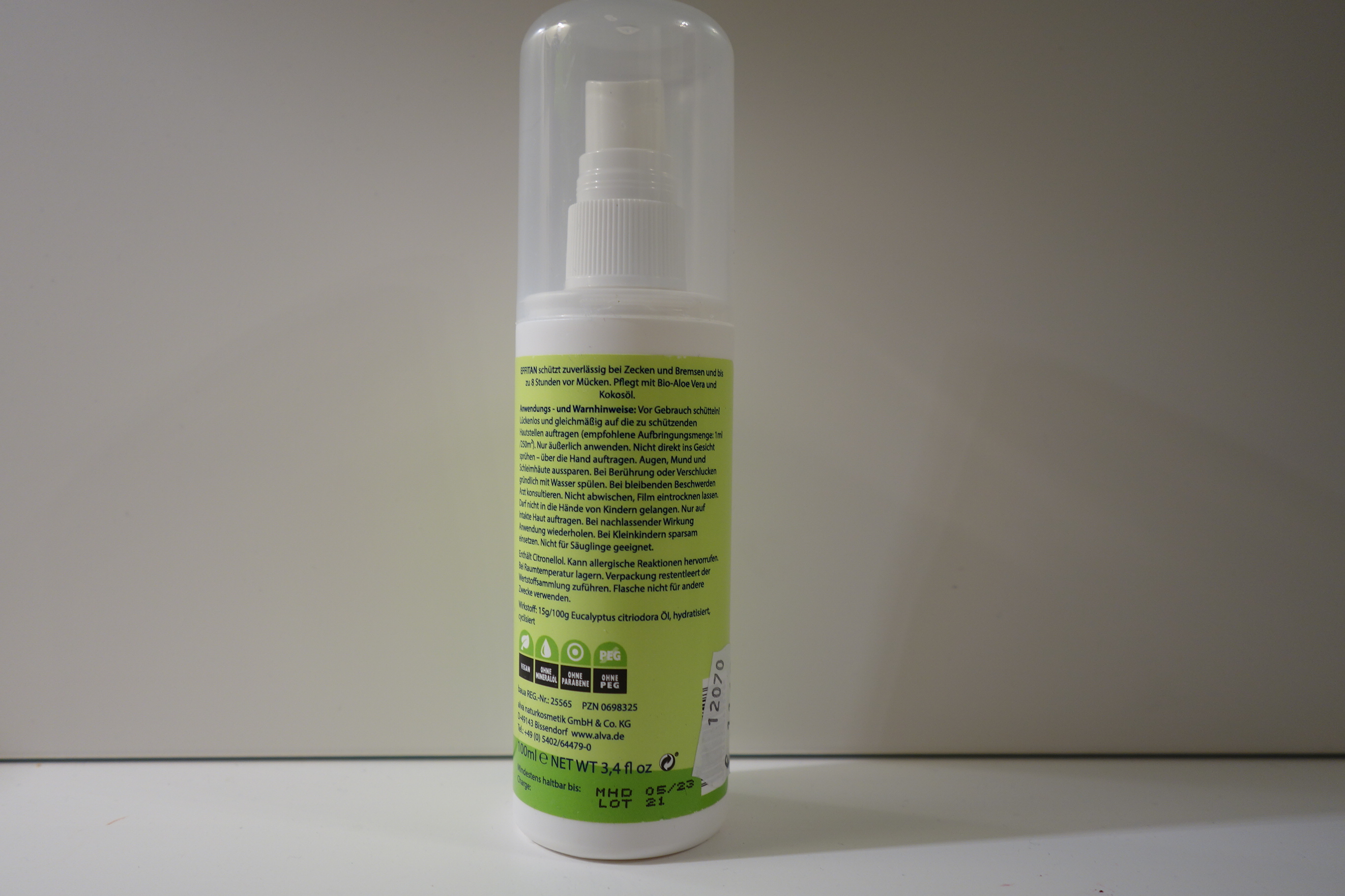 alva EFFITAN Insektenschutzspray 100ml