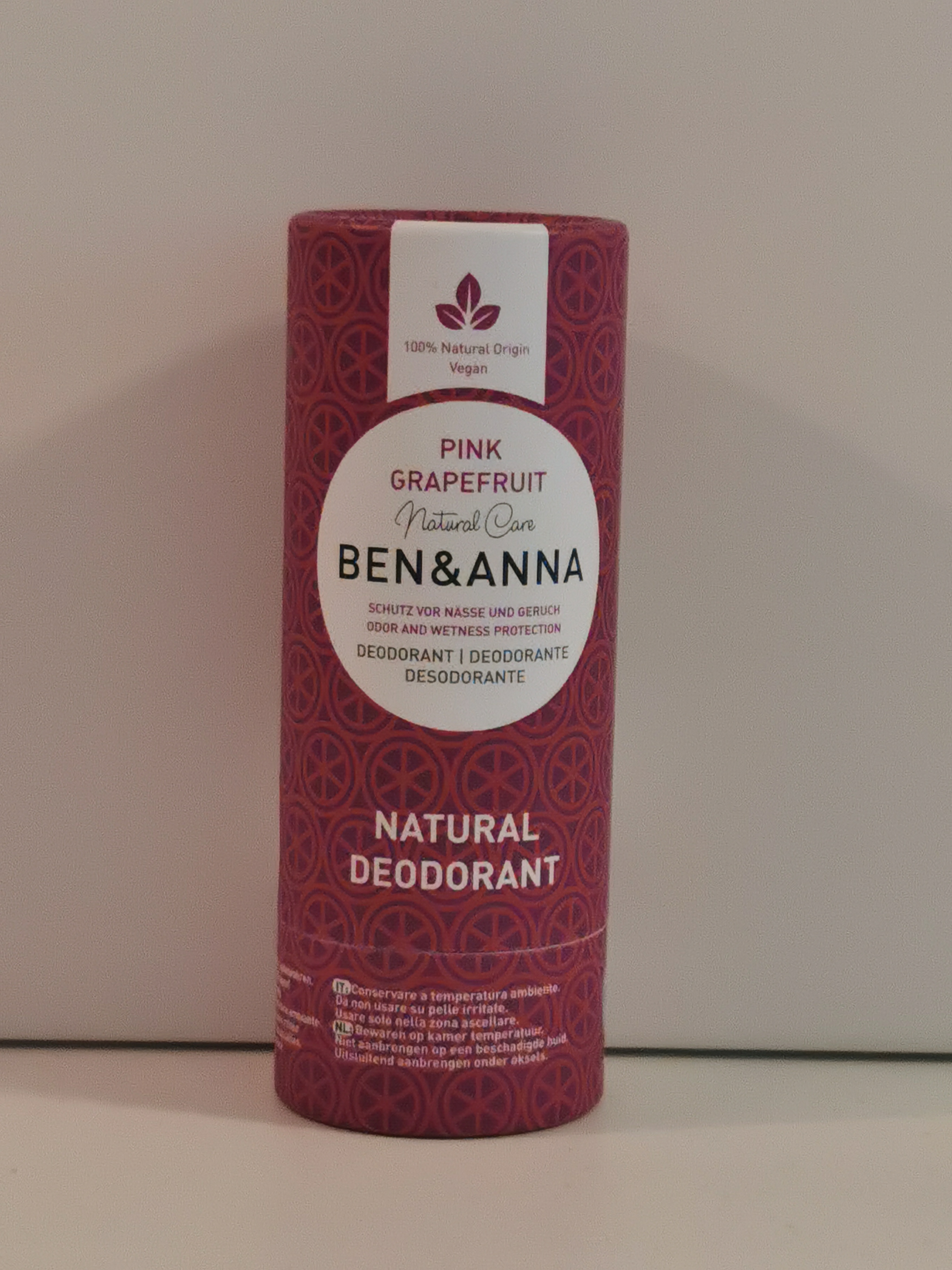 Ben & Anna Soda Deodorant Stick in Papertube