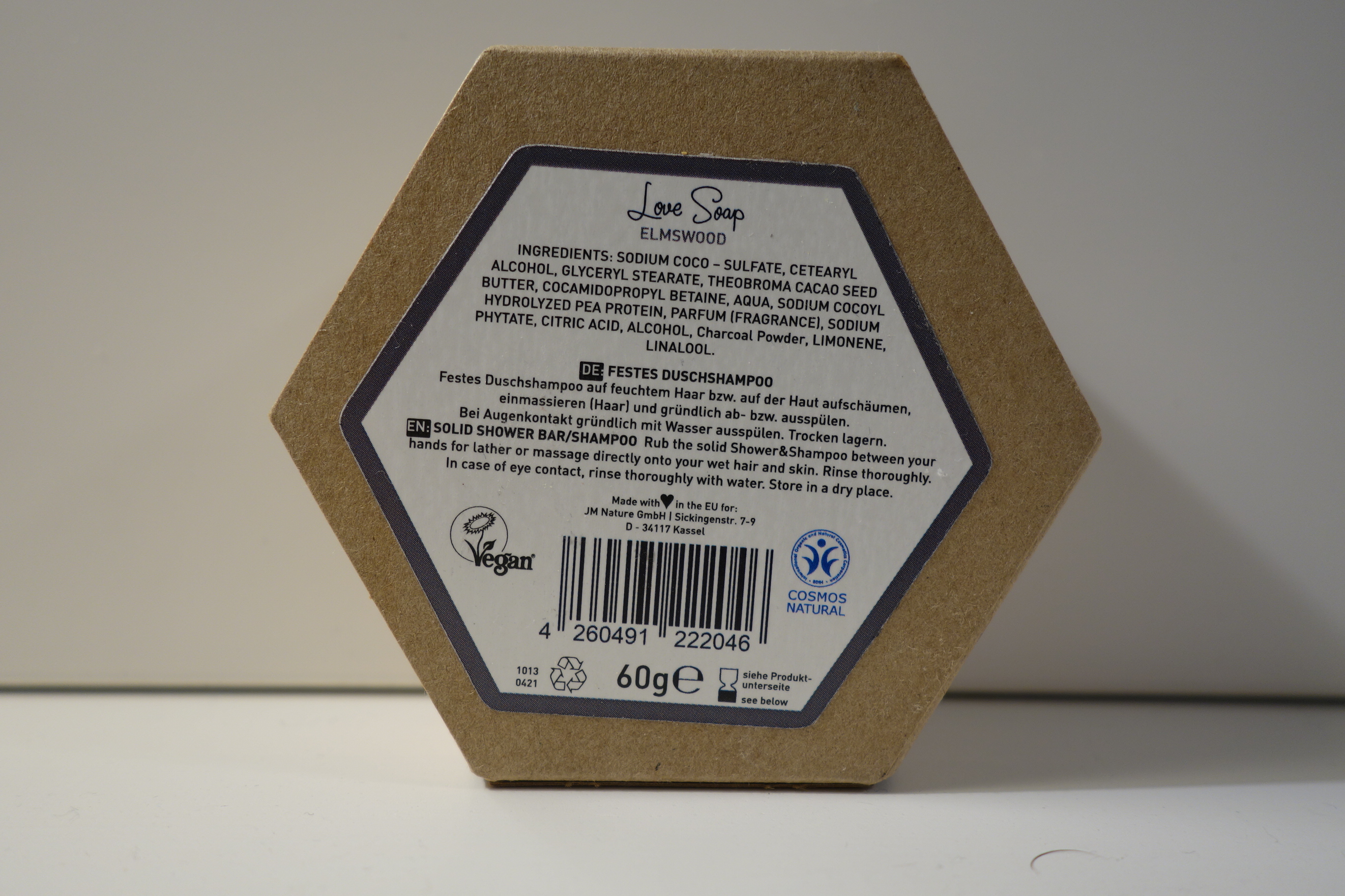 Ben & Anna Love Soap Shampoo & Duschgel Elmswood 60g